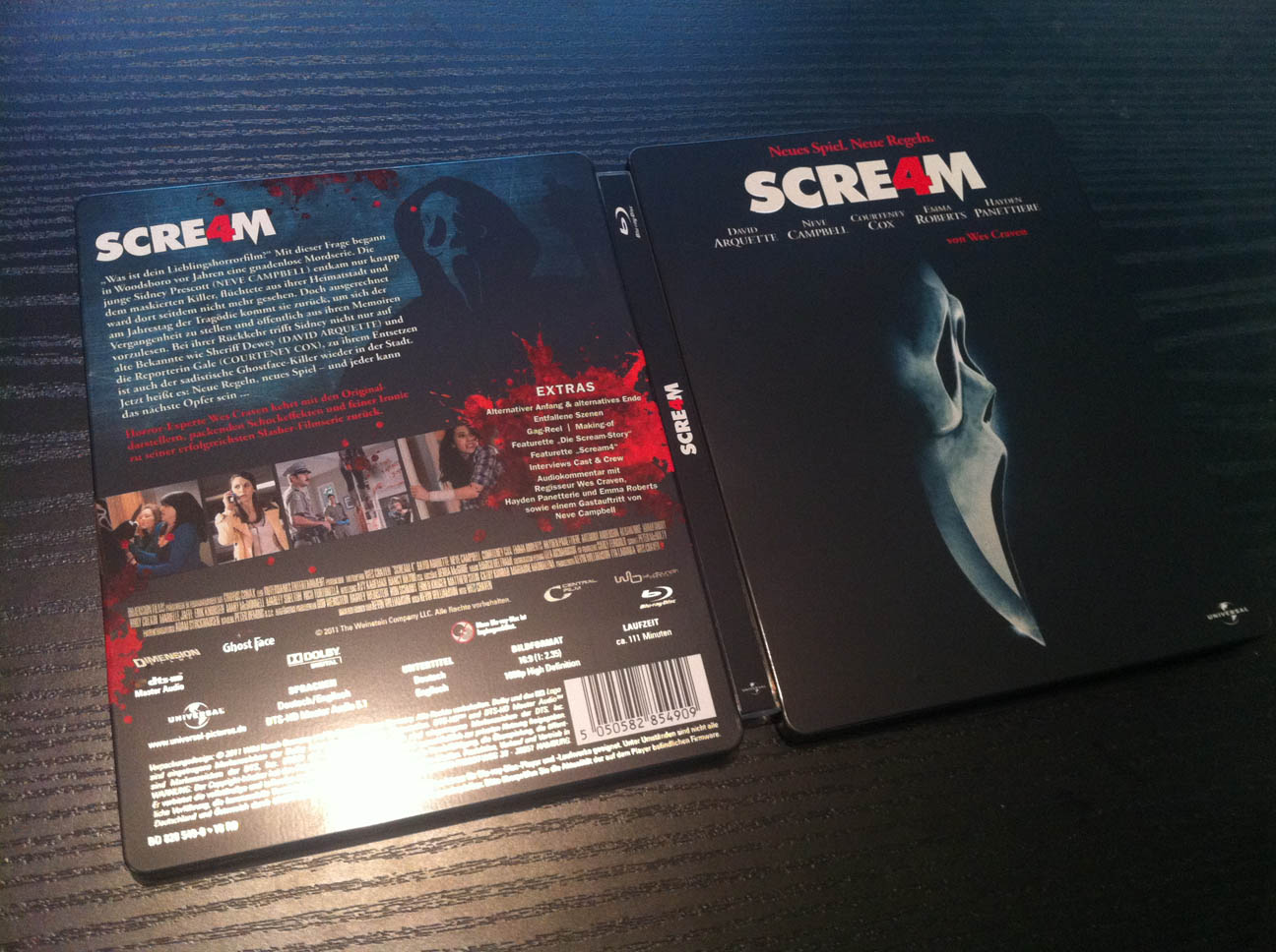 BLU-RAY : Fanastic Four Et Scream 4 Steelbook | | Blog De Sundvold